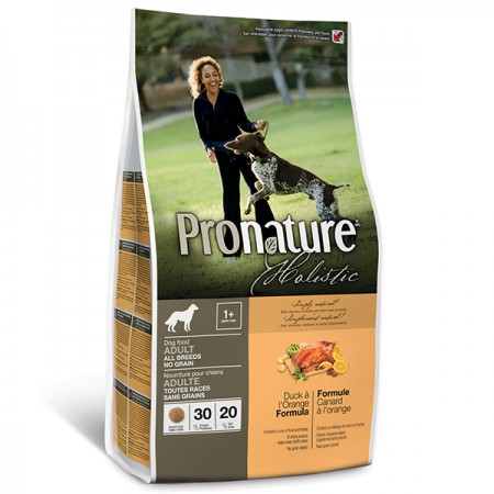 Pronature Holistic Dog Adult Duck & Orange корм для собак 2.72 кг (22126)